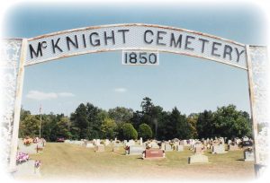 McKnight Cemetery Gate