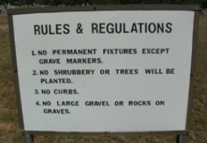 Rules and Regulations